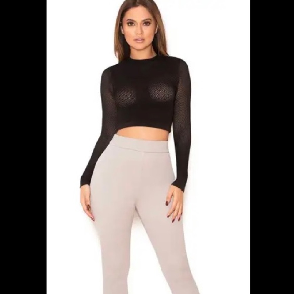 House of CB Derrière rib knit leggings